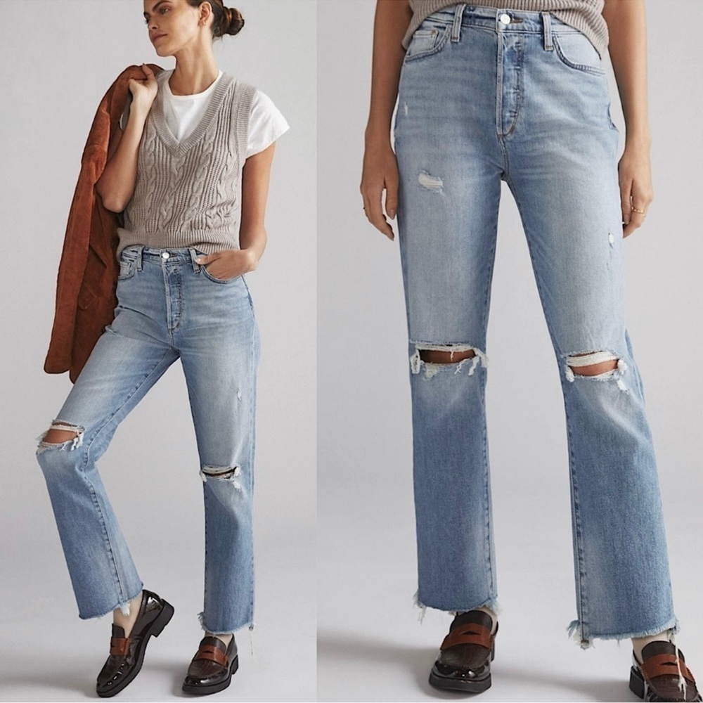 Joe's Jeans Light Blue Straight Leg Women Jeans